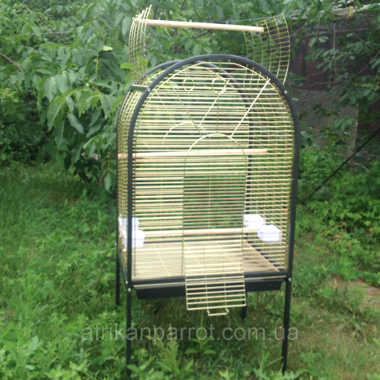 Вольєр для великих папуг A02(Золота клітка) 78х60х156 см, фото 1