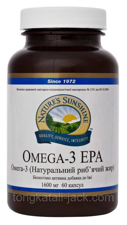Омега 3 Натуральний риб'ячий жир (Omega 3 EPA)