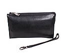Чоловік клатч зі штучної шкіри 356-C168BLACK чорний, фото 3