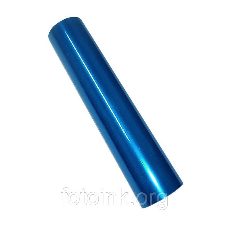 Фольга для ламінаторів, яскраво блакитна глянець (металік) рулон 0,21 х 30,5 м