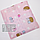Наволочка для детской подушки 40х40 в кроватку ткань 100% хлопок 4179 Розовый 2, фото 2