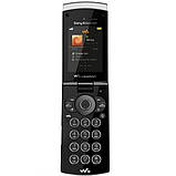 Мобільний телефон розкладачка Sony Ericsson W980 чорний, соні еріксон з плеєром, фото 2