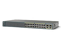 Коммутатор Cisco Catalyst 2960 Plus 24 10/100 + 2 T/SFP_LAN Lite (WS-C2960+24TC-S)