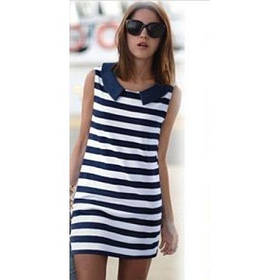 Плаття морячка, літнє плаття, плаття море, плаття