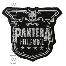 Нашивка з вишивкою PANTERA Hell Patrol