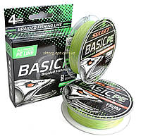 Шнур Select Basic PE 140м 0.14мм (15lb) 6,8кг. (салатовый)