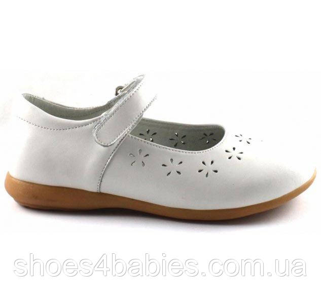 Туфли для девочки ортопедические р. 27-35 Sursil Ortho (Сурсил Орто) модель 33-430 белые 32 - фото 1 - id-p726220204