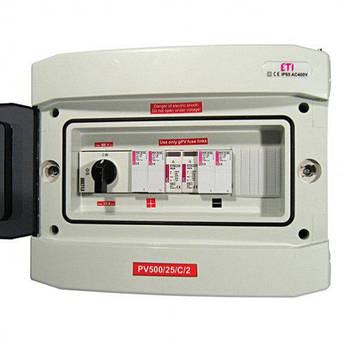 Щит розподільчий для фотоелектричних систем ETI PV1000/13/В/1