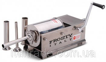 Шприц ковбасний горизонтальний ручний Frosty SH-3 об'ємом 3 л