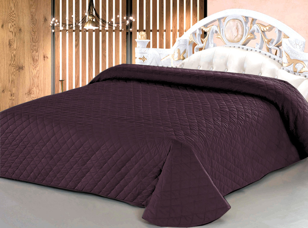 Покривало Велюрове 150*210 бордове