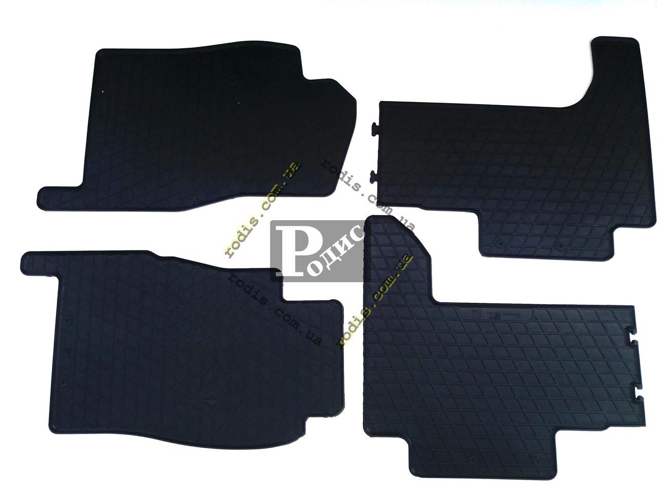 Гумові килимки Nissan Patrol Y61 (1997-2013) - Килими в салон Ніссан Патрол У61 (1997-2013)