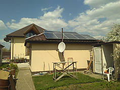 Гибридная солнечная станция 5 кВт, Киевская обл., г. Бровары