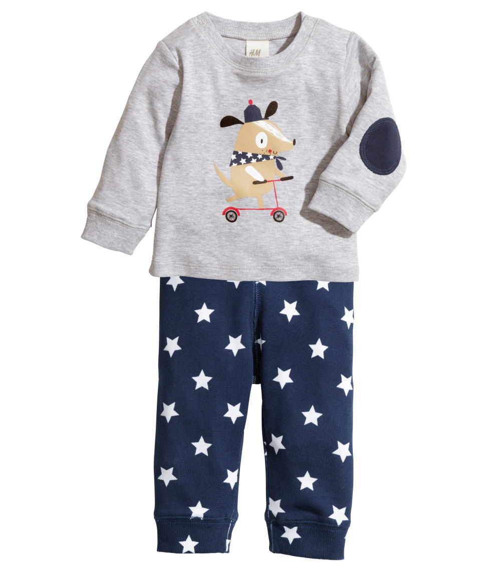 Дитячий комплект для новонародженого хлопчика 2-4, 4-6, 6-9 місяців, фото 1