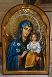 Ікона Богородиці "Нев’янучий цвіт" писана, фото 2