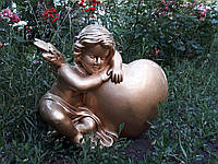 Скульптура з полімеру Ангел із серцем