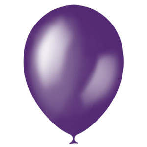 Повітряні кулі 12" (30 см) Металік PURPLE 023. В упак: 100 шт. Пр-во:"Latex Occidental"(Мексика)