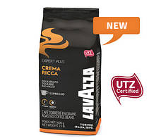 Кава в зернах Lavazza Crema Ricca, 80% Арабіка/20% Робуста, Італія, 1 кг