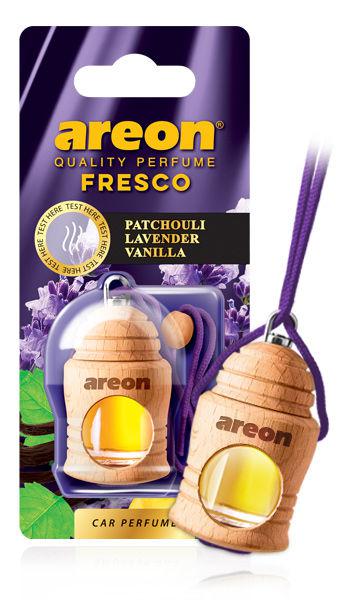Ароматизатор пачулі, лаванда, ваніль Areon Fresko Patchouli lavender Vanilla