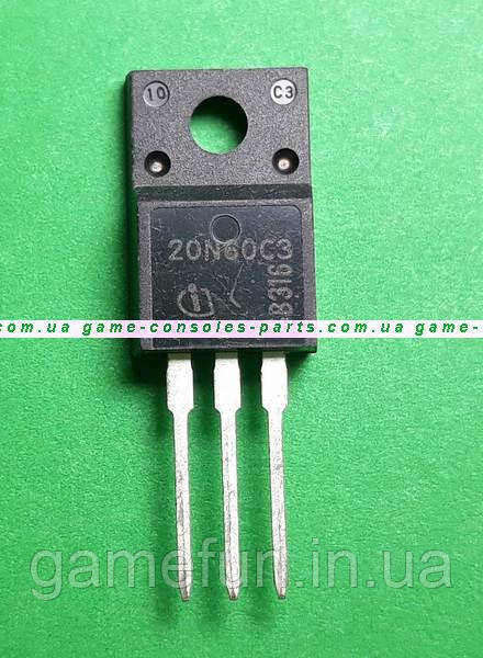 SPA20N60C3, 20N60C3 Infineon TO-220 Транзистор PS4 Блок живлення (Оригінал)