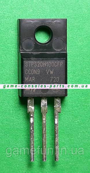 STPS20H100CFP 100V 10A High Voltage Power Schottky Rectifier PS4 Блок живлення (Оригінал)