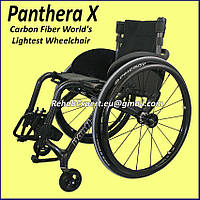 Легка активна інвалідна коляcка Panthera X Active Lightest Wheelchair Carbon Fiber 4,2 kg