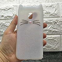 Силіконовий чохол 3D cat для Samsung Galaxy J5 J530 2017