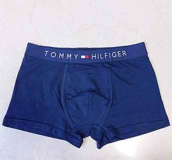 Труси чоловічі боксери бавовна Tommy Hilfiger, розмір XL (50-52), темно-сині, 03311