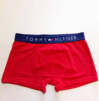 Труси чоловічі боксери бавовна Tommy Hilfiger, розмір XL (50-52), червоні, 03315