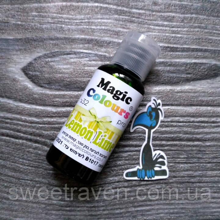 Гелевий барвник Magic Colours Pro 32 г Лимон-Лайм (Lemon Lime), фото 1