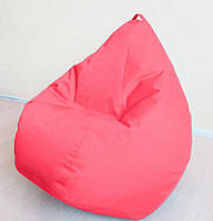 Кресло груша Оксфорд, цвет светло - розовый