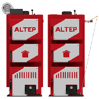 Твердотопливный котел длительного горения Altep Classic 12 кВт