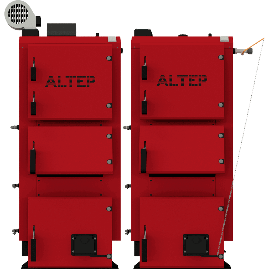 Твердопаливний котел тривалого горіння Altep Duo Plus 15 кВт з автоматикою