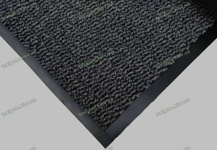 Грязезащитная дорожка Стандарт 90см. цвет темно-серый длина любая, цена ...