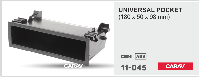 1-DIN Универсальный карман Universal, CARAV 11-045