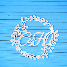 Монограма на весілля, вензель, герб весільний