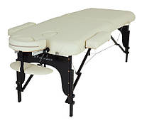Массажный стол BAS складной двухсекционный деревянный, массажный стол BAS премиум класса ART OF CHOICE