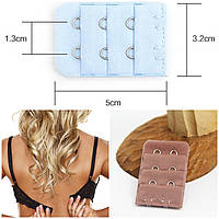 Розширювач на 2 гачки для бюстгальтера, мокко (5 відтінків)