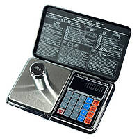 Весы цифровые мультифункциональные 6 в 1 Digital Pocket Scale Precision DP-01 (0,01/100 г) (Весы+калькулятор)