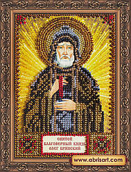 ААМ-018. Набір для вишивки бісером Святий Олег.