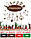 Вінілова Наліпка на стіну "Смачного" для кухні, кафе, барів, ресторанів, їдальні HoReCa, фото 3