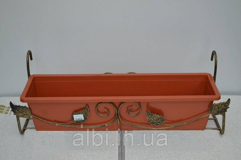 Кована підставка для балконного ящика, фото 1