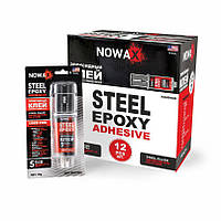 Клей епоксидний 30g NOWAX STEEL EPOXY ADHESIVE NX49409