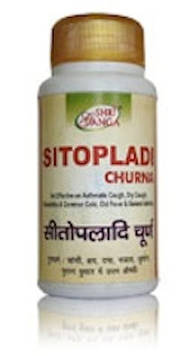 Ситопалади застуда, кашель, бронхіт, лихоманка, занепад сил, відчуття печіння, Sitopaladi churna (100gm)