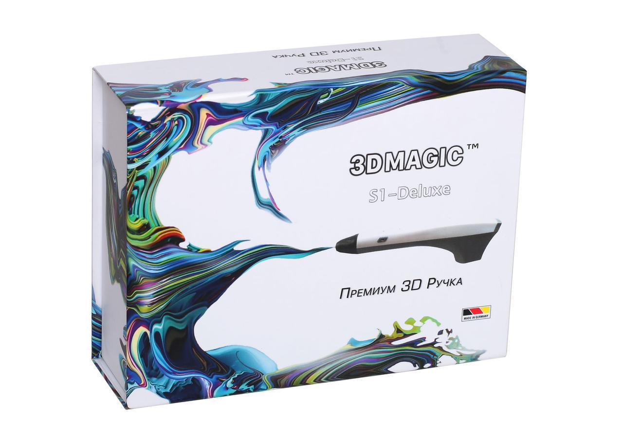 3D-ручка 3DMAGIC S1 Deluxe низкотемпературная с LCD дисплеем Белый - фото 2 - id-p722595354