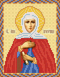 РИП-5104 Схема для вишивки бісером Св. Анна Пророчиця. 