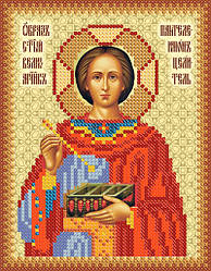 РИП-5213 Схема для вишивки бісером Св. Вмч. Пантелеймон Цілитель. 