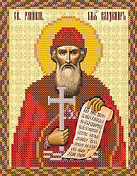 РИП-5015 Схема для вишивки бісером Св. Равноап. Кн. Володимир. 