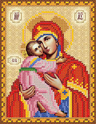 РИП-5206 Схема для вишивки бісером Богородиця Володимирська.
