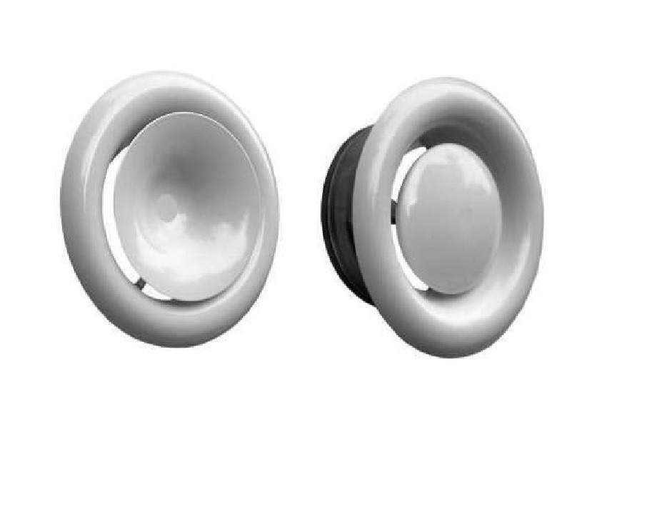 Анемостат металевий ø125