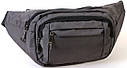 Чоловіча текстильна сумка на пояс Q003-8DarkGrey сіра, фото 2